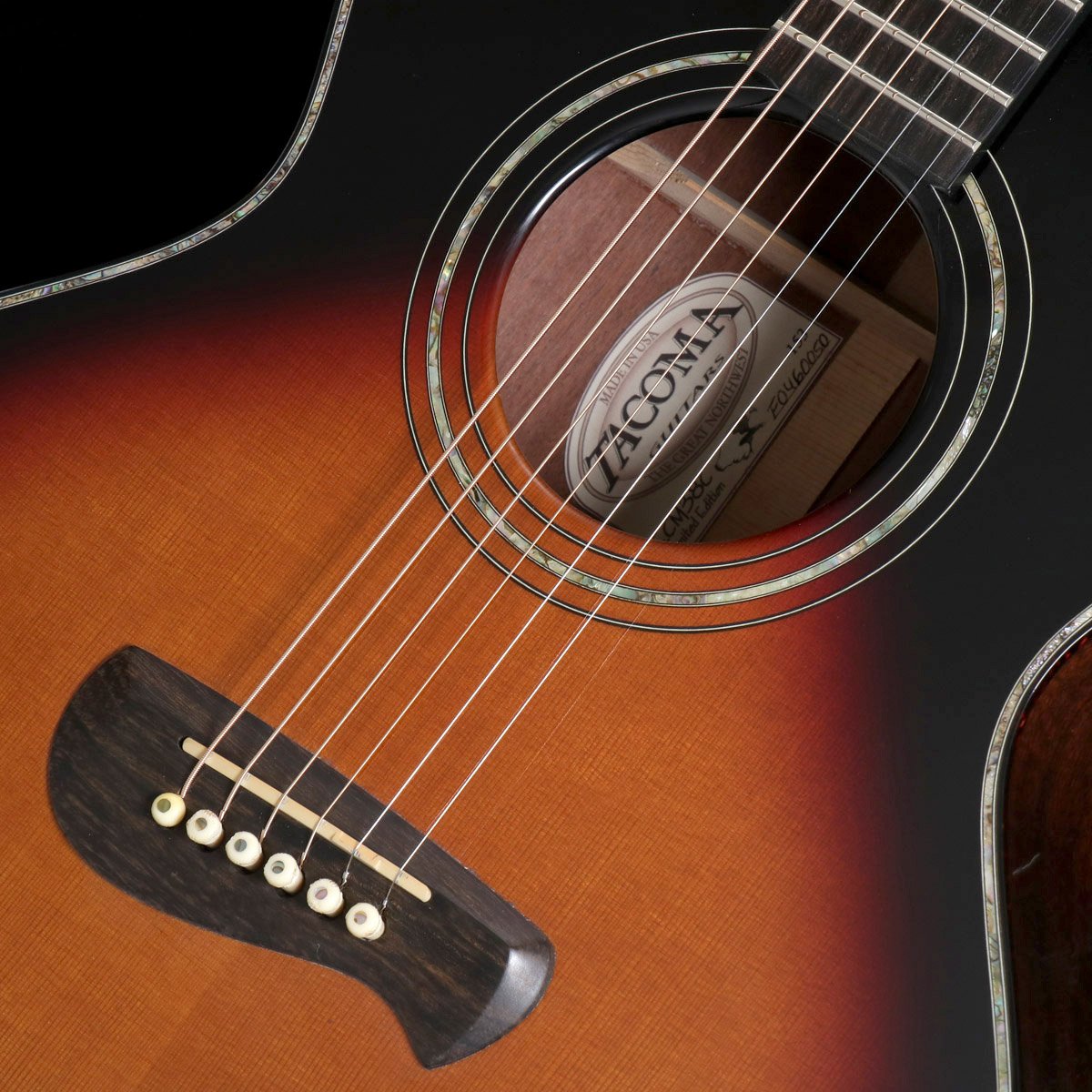 [SN F0460050] USED TACOMA / ECM38C Limited Edition Sunburst Tacoma [Limited Edition] Acoustic Guitar Cutaway [08]