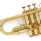 [SN 5515515] USED KING / 601 Trumpet Mouthpipe Gold Brass [11]