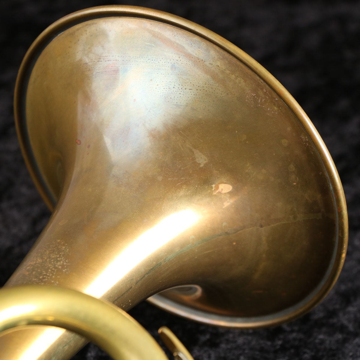 [SN 4440] USED Van Laar Van Laar / Trumpet Oiram3 Raw Brass Trumpet [03]