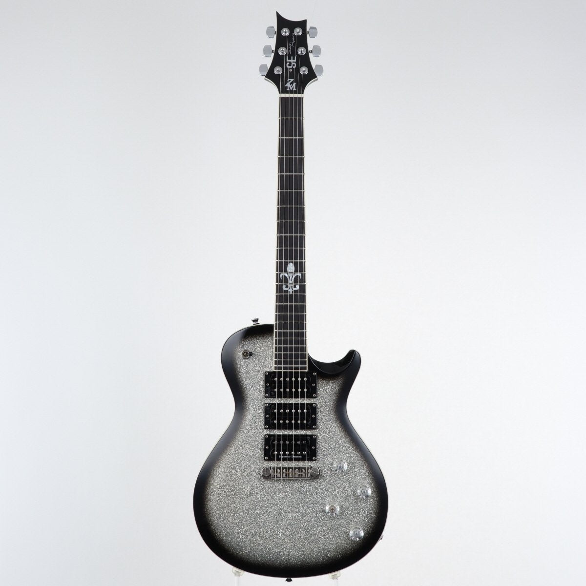 [SN K15398] USED Paul Reed Smith / SE Zach Myers Signature 3 Hum SC Silverburst Sparkle [11]