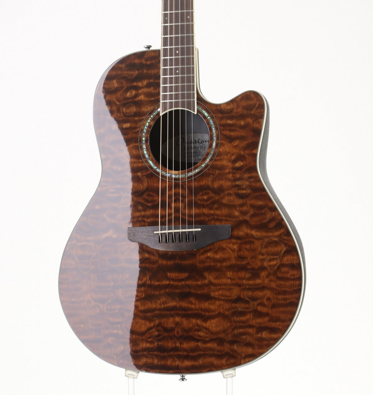 [SN CCV1801585] USED Ovation / Celebrity CS28P-TGE Tyger-Eye Ovation Celebrity Eleaco [08]