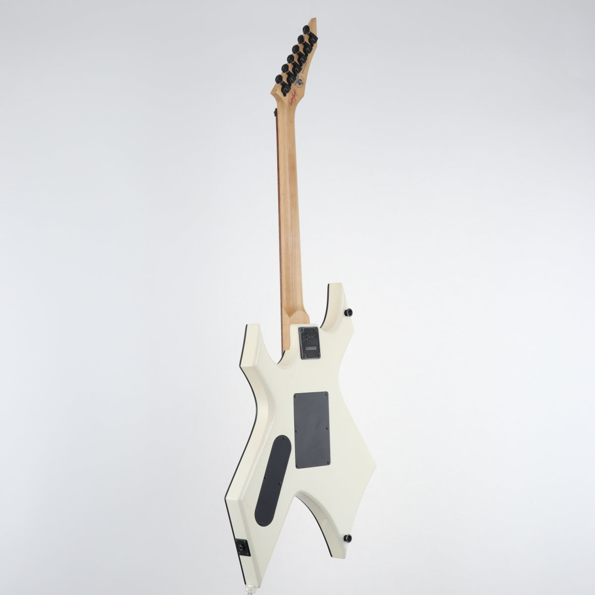 [SN F01110836] USED B.C.Rich / JJSW2 / Joey Jordison Signature Warlock II White with Blood Splatter [12]