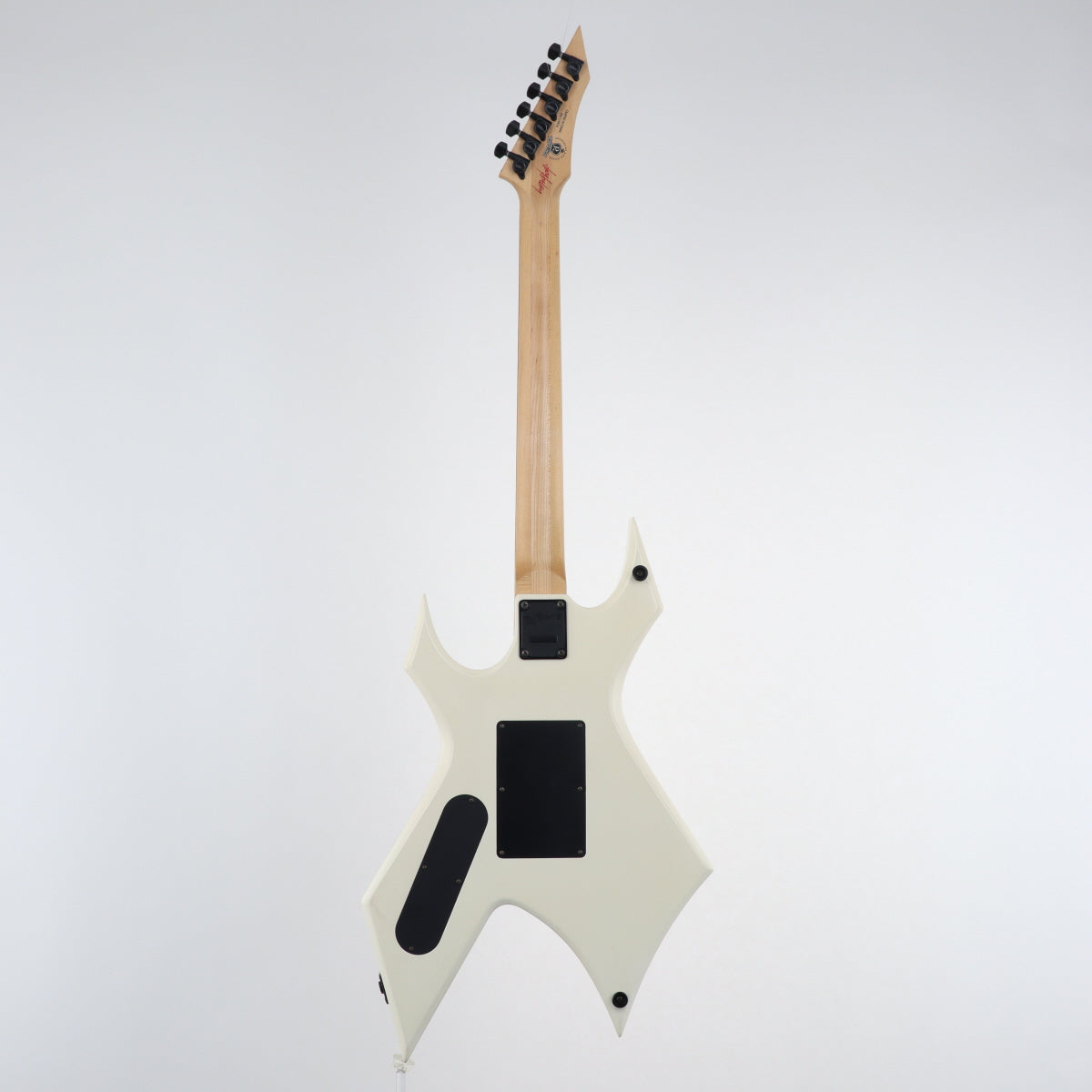 [SN F01110836] USED B.C.Rich / JJSW2 / Joey Jordison Signature Warlock II White with Blood Splatter [12]