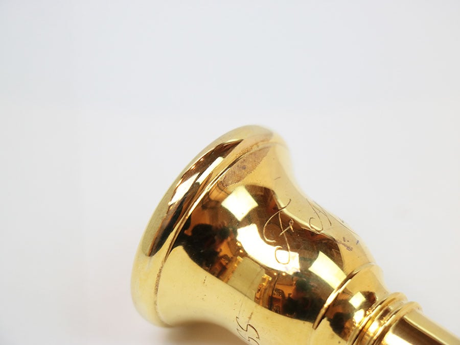 USED JEROME WISS / Jerome Wiss TB MP Fabrice Millischer GP thick mouthpiece for trombone [10]