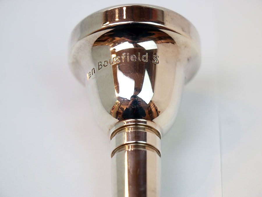 USED IAN BOUSFIELD / Ian Bousfield TB MP S thick mouthpiece for trombone [10]