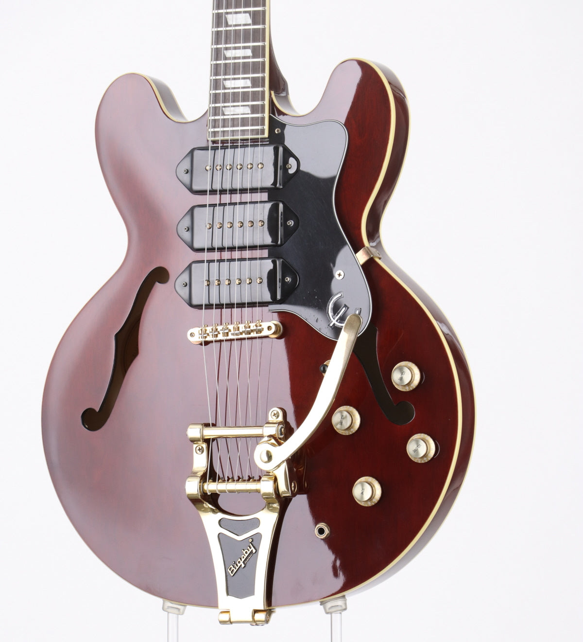 [SN 09111501628] USED Epiphone / Riviera Custom P93 Wine Red [06]