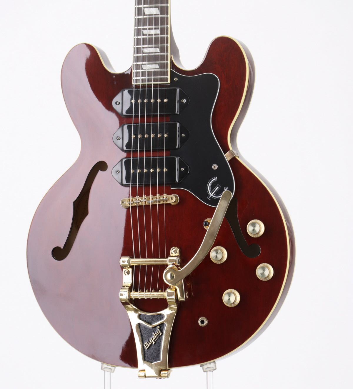 [SN 09111501628] USED Epiphone / Riviera Custom P93 Wine Red [06]