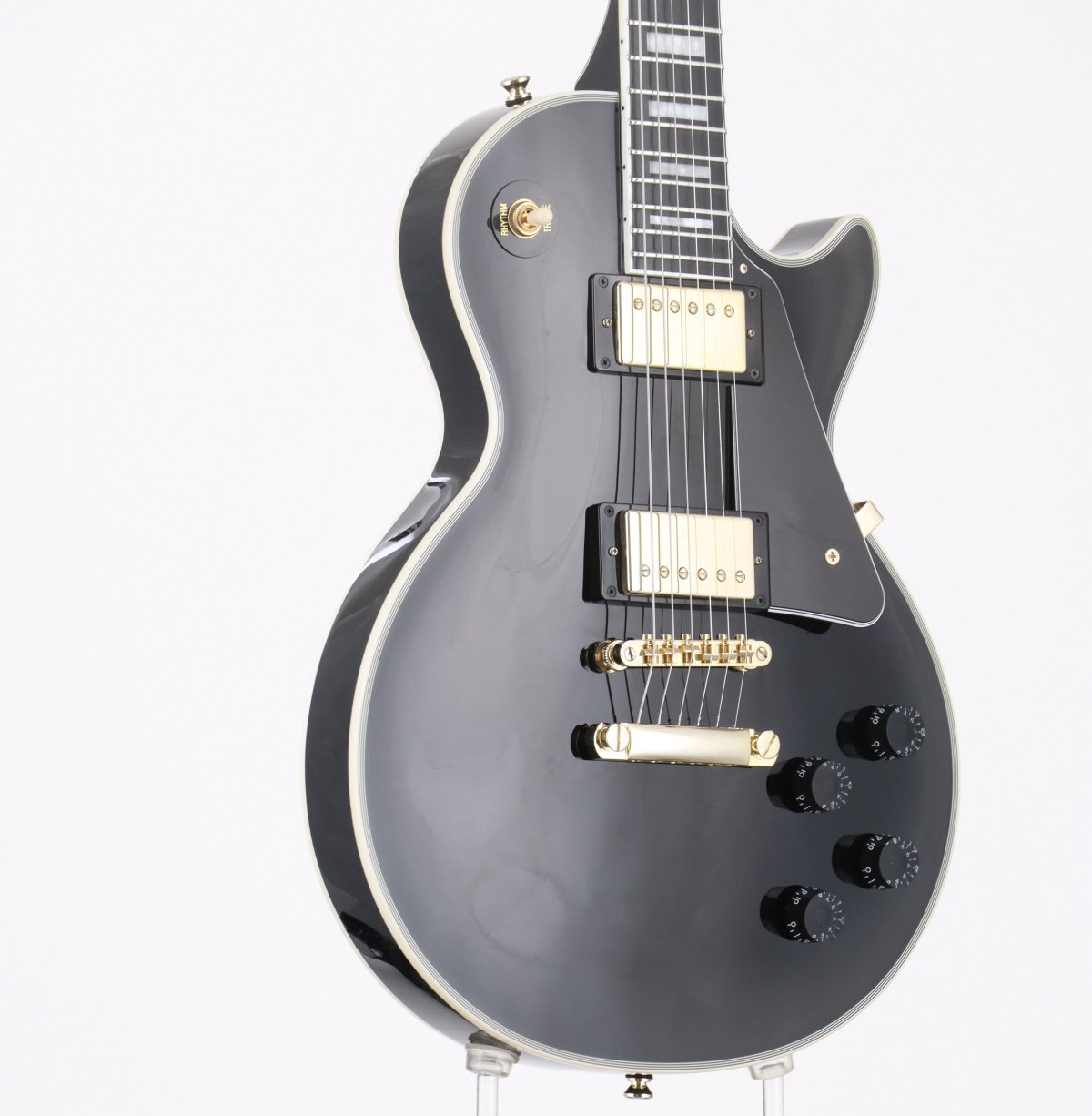 [SN 21101530806] USED Epiphone / Inspired by Gibson Collection Les Paul Custom Ebony [03]