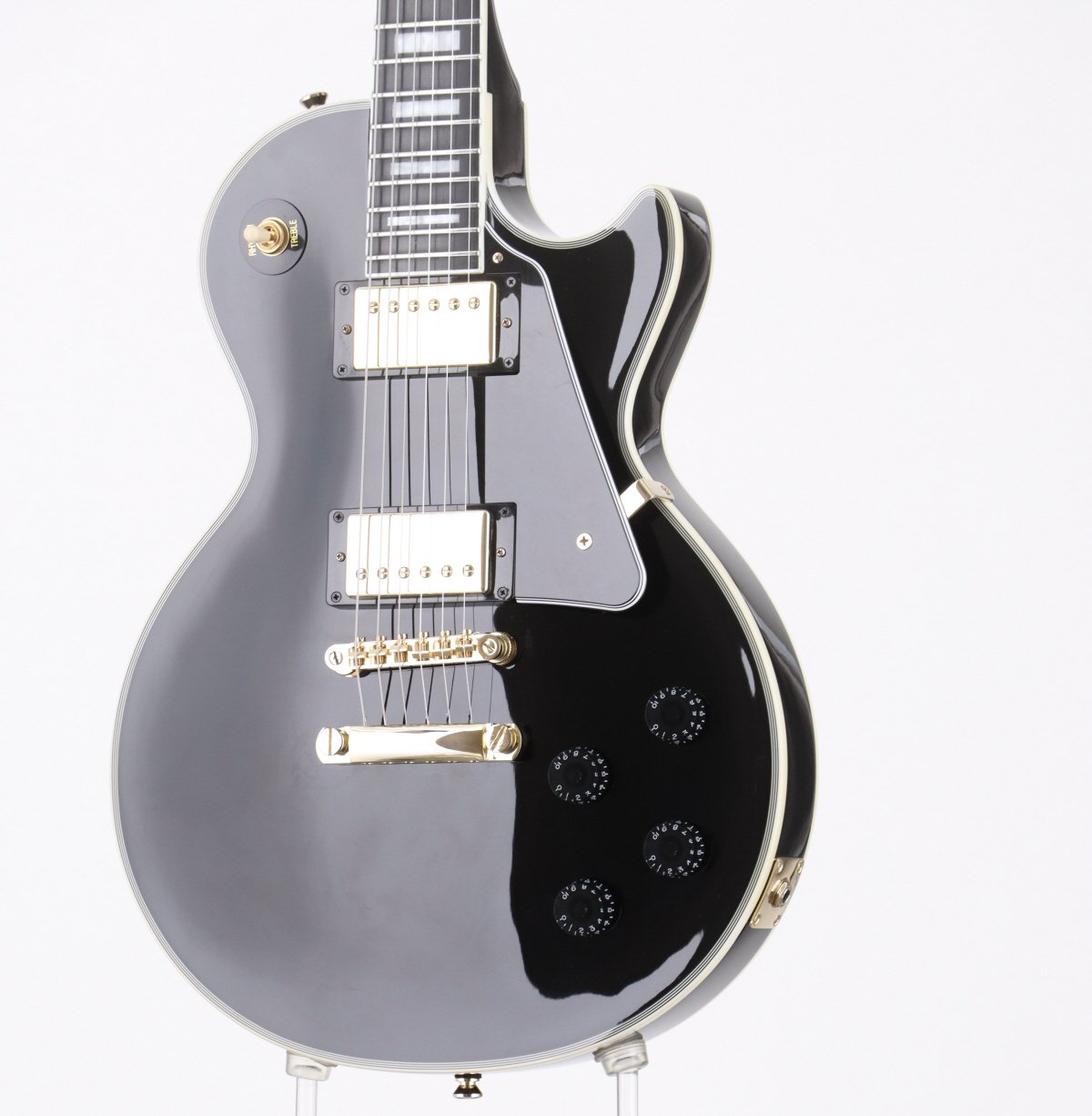 [SN 21101530806] USED Epiphone / Inspired by Gibson Collection Les Paul Custom Ebony [03]