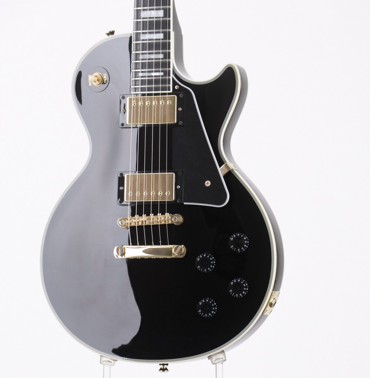 [SN 21101530806] USED Epiphone / Inspired by Gibson Collection Les Paul Custom Ebony [03]