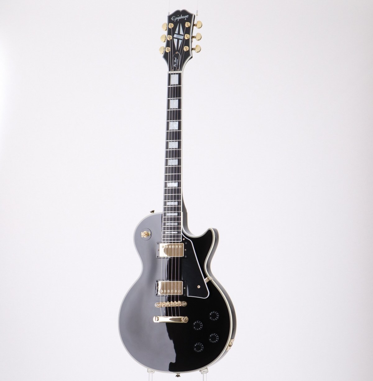 [SN 21101530806] USED Epiphone / Inspired by Gibson Collection Les Paul Custom Ebony [03]