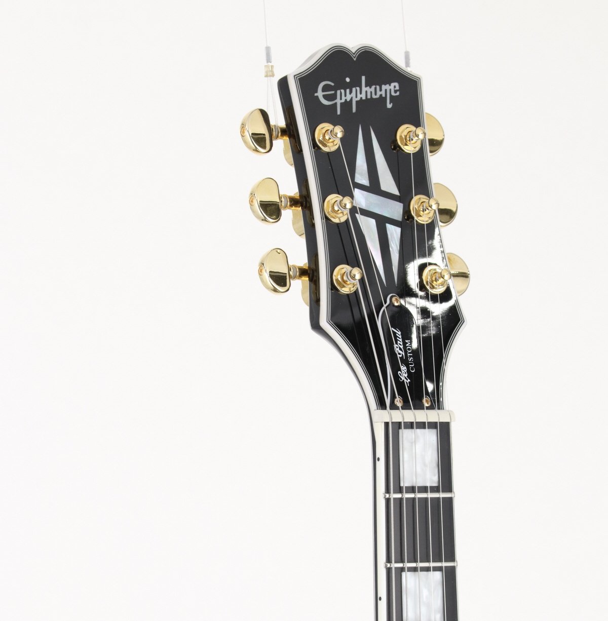 [SN 21101530806] USED Epiphone / Inspired by Gibson Collection Les Paul Custom Ebony [03]