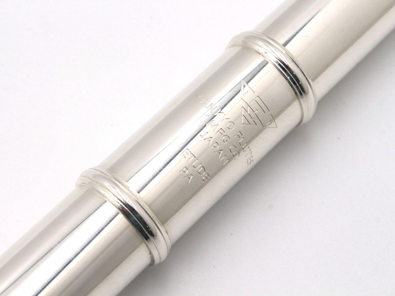 [SN 94285] USED SANKYO / Head tube silver flute ETUDE P.A NEL CC Sankyo [09]