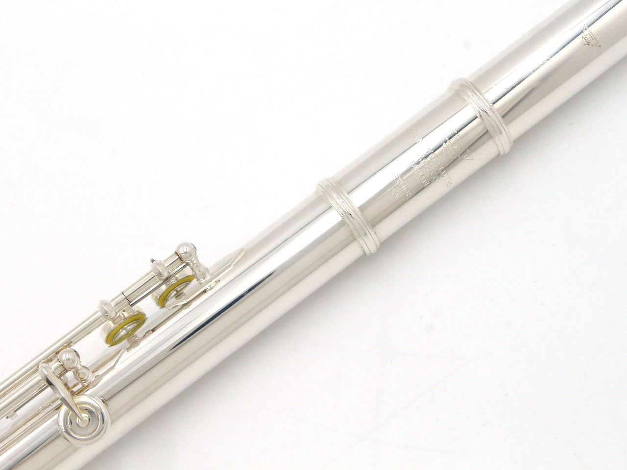 [SN 94285] USED SANKYO / Head tube silver flute ETUDE P.A NEL CC Sankyo [09]