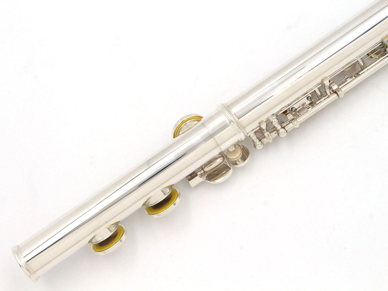 [SN 94285] USED SANKYO / Head tube silver flute ETUDE P.A NEL CC Sankyo [09]