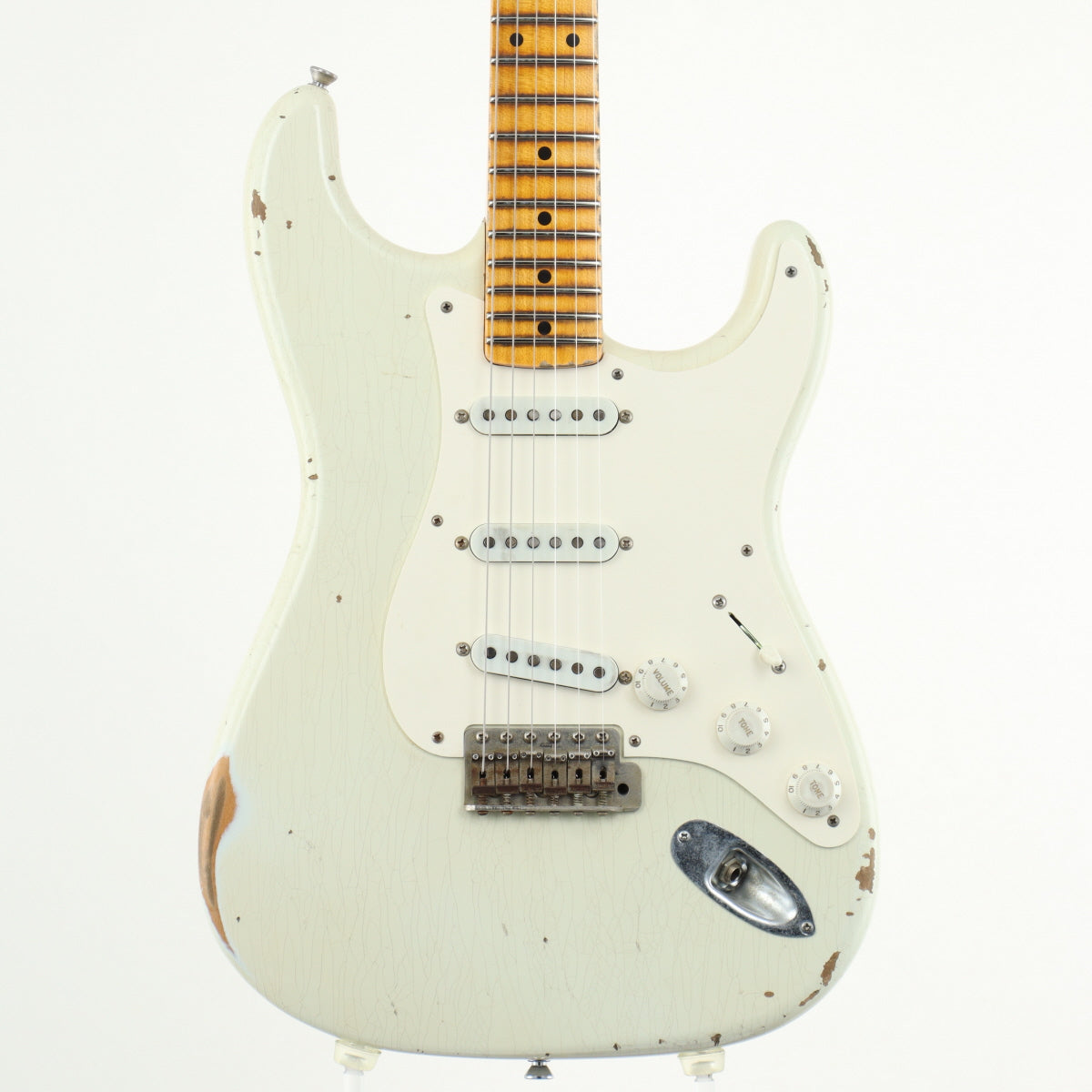 [SN Cz540200] USED Fender Custom Shop / 2019 Limited 1957 Stratocaster Relic Faded Aged Olympic White [12]