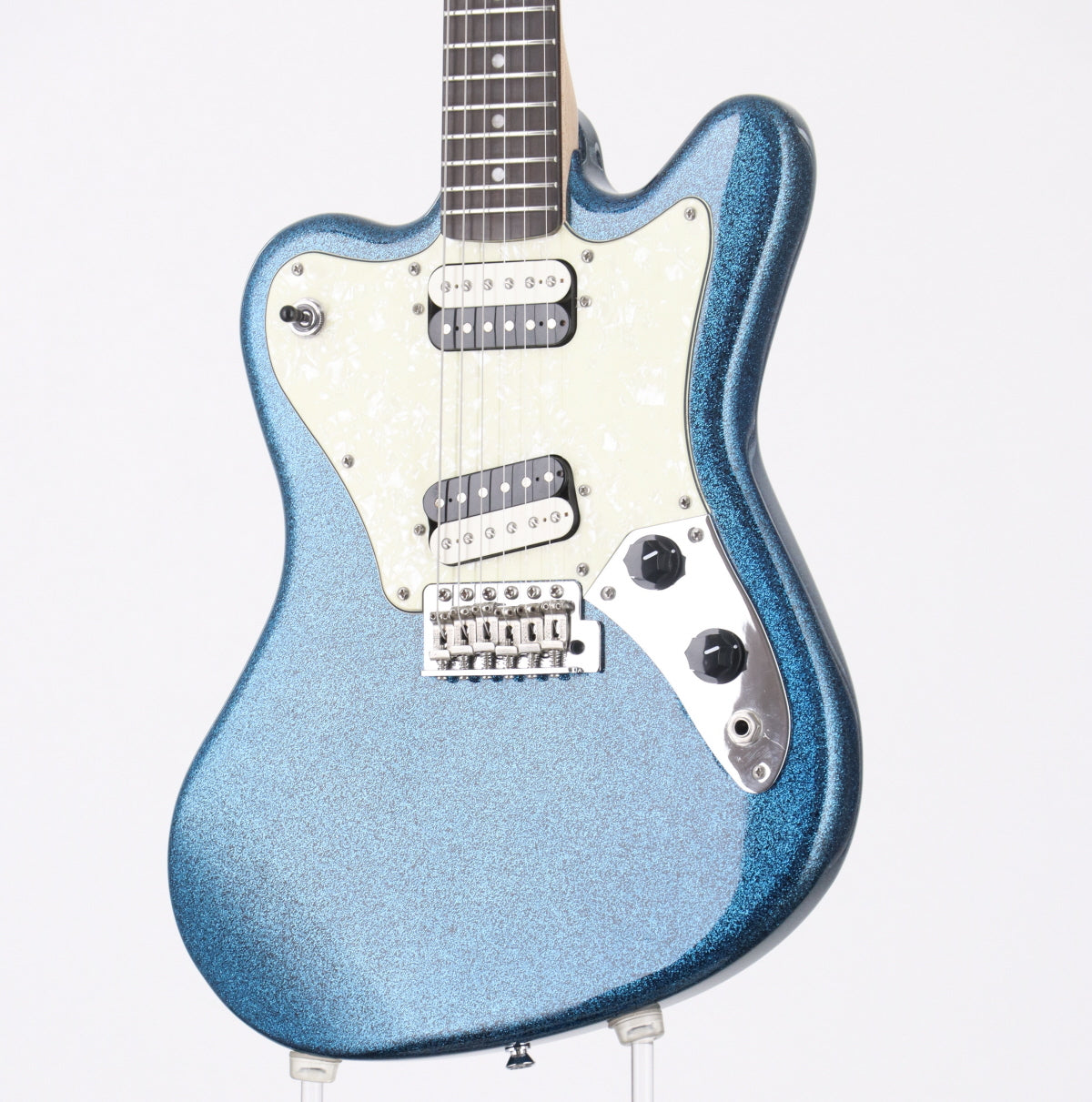 [SN CYKD21009506] USED Squier by Fender / Paranormal Super-Sonic Blue Sparkle Squier Super-Sonic [3.52kg / made in 2021] [08]