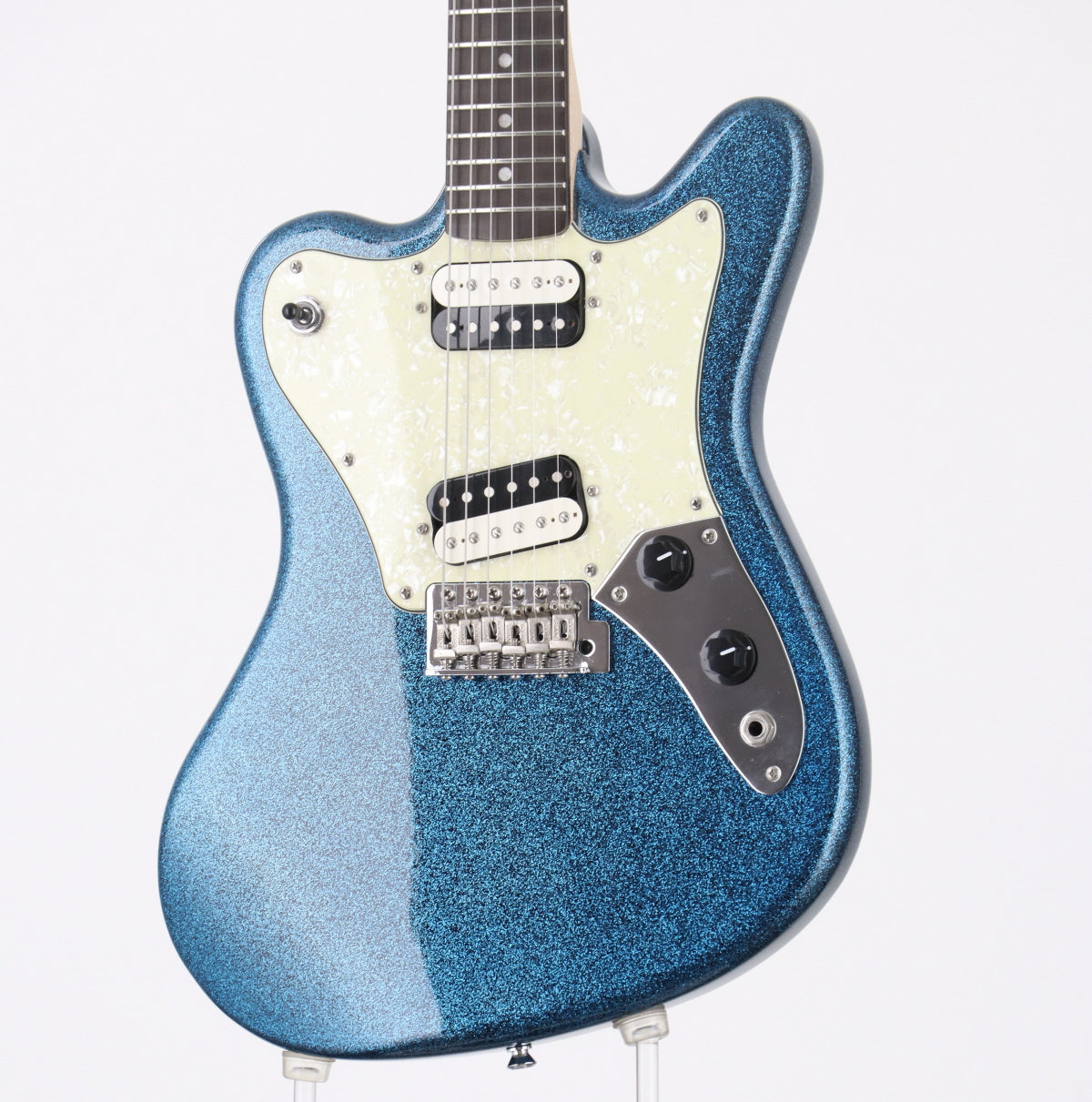 [SN CYKD21009506] USED Squier by Fender / Paranormal Super-Sonic Blue Sparkle Squier Super-Sonic [3.52kg / made in 2021] [08]