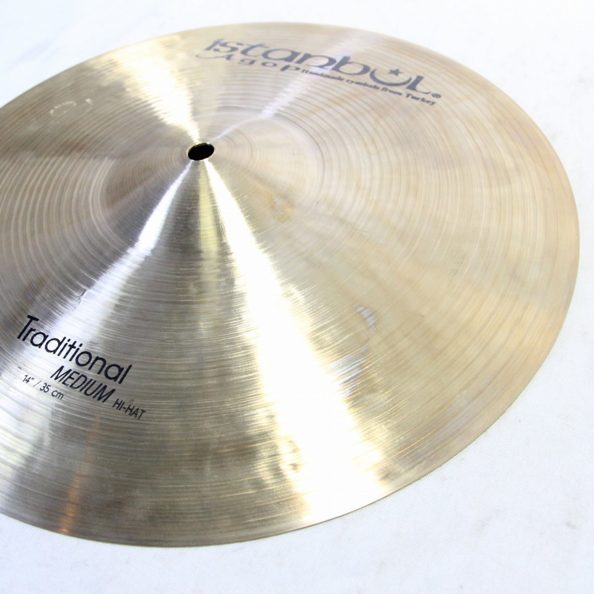 USED ISTANBUL / AGOP Traditional Medium Hihats 14" 1044/1222g Hi-Hat Cymbal [08]