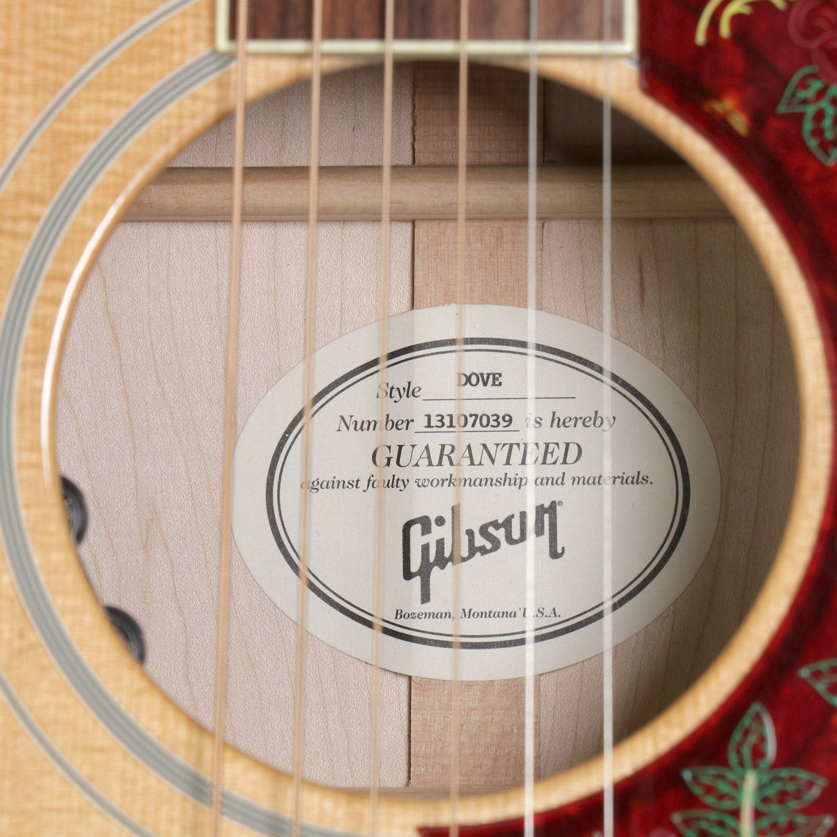 [SN 13107039] USED Gibson / Dove Natural [2017] Gibson Acogi Eleaco Acoustic Guitar [08]