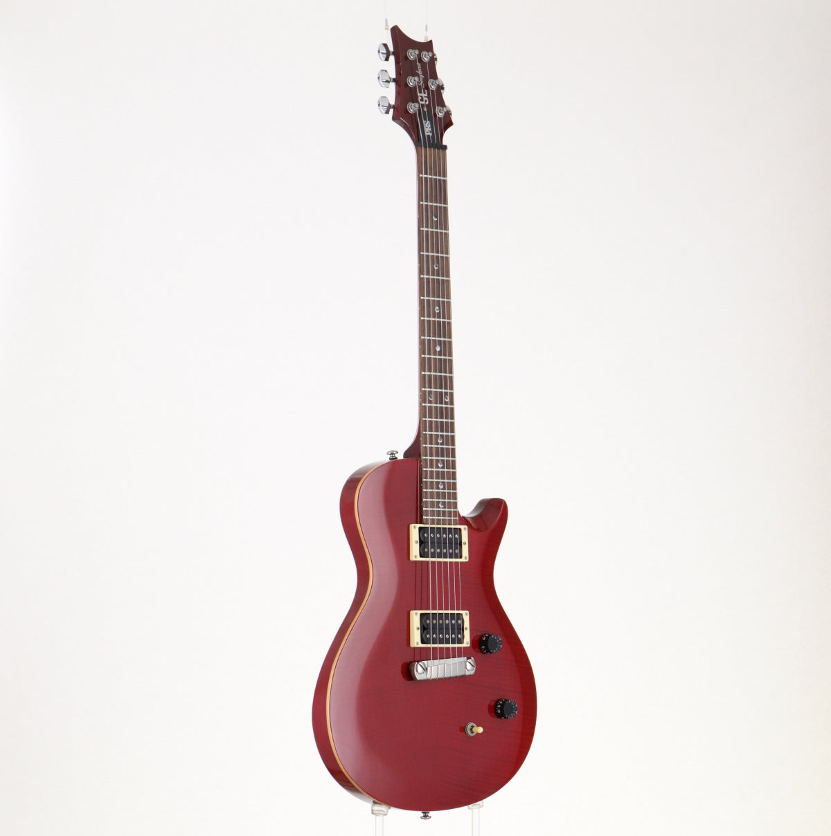 USED Paul Reed Smith / SE Singlecut Stoptail Scarlet Red 2