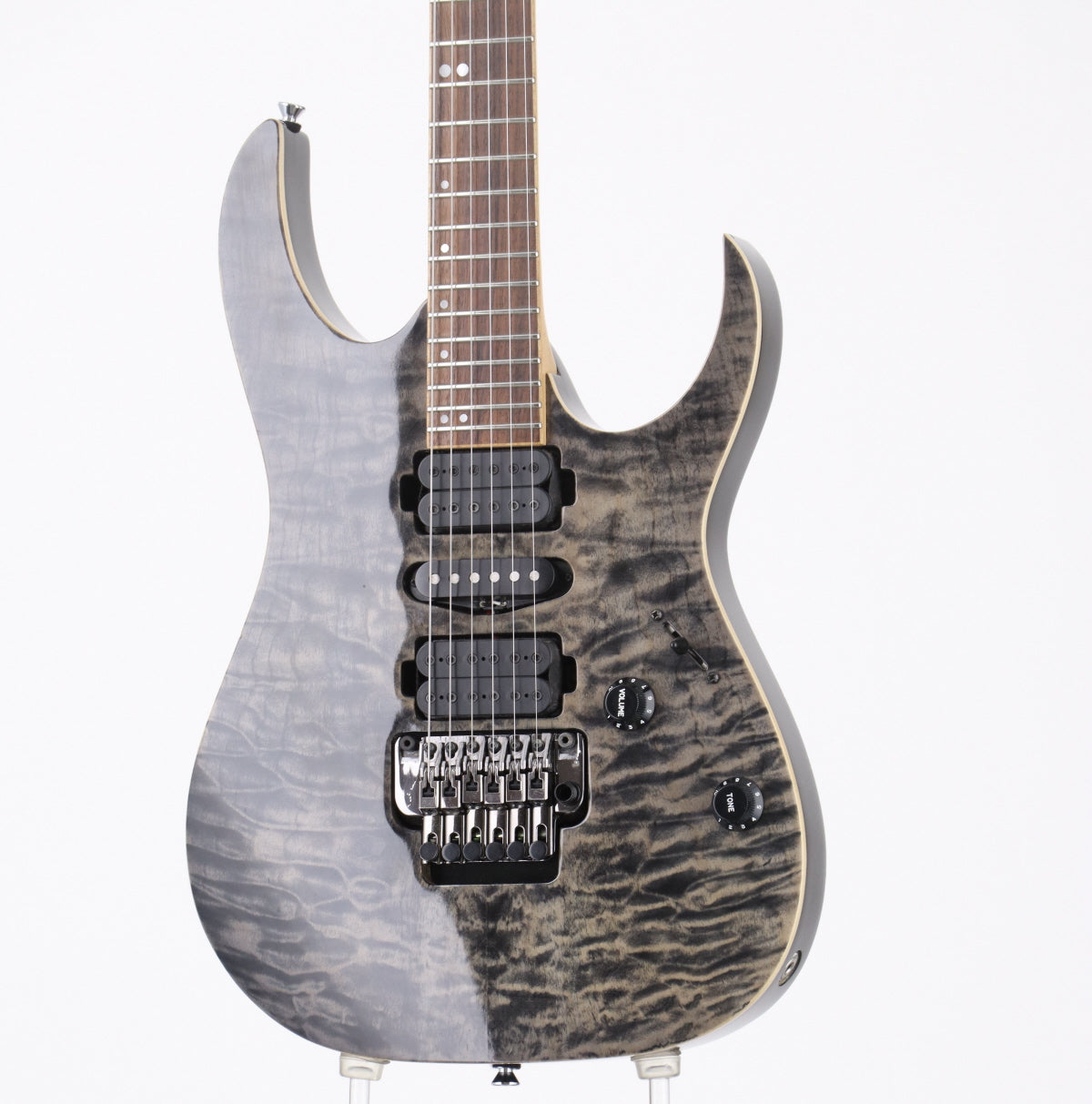 [SN K0014B] USED Ibanez / RG870QMZ BI Black Ice [09]