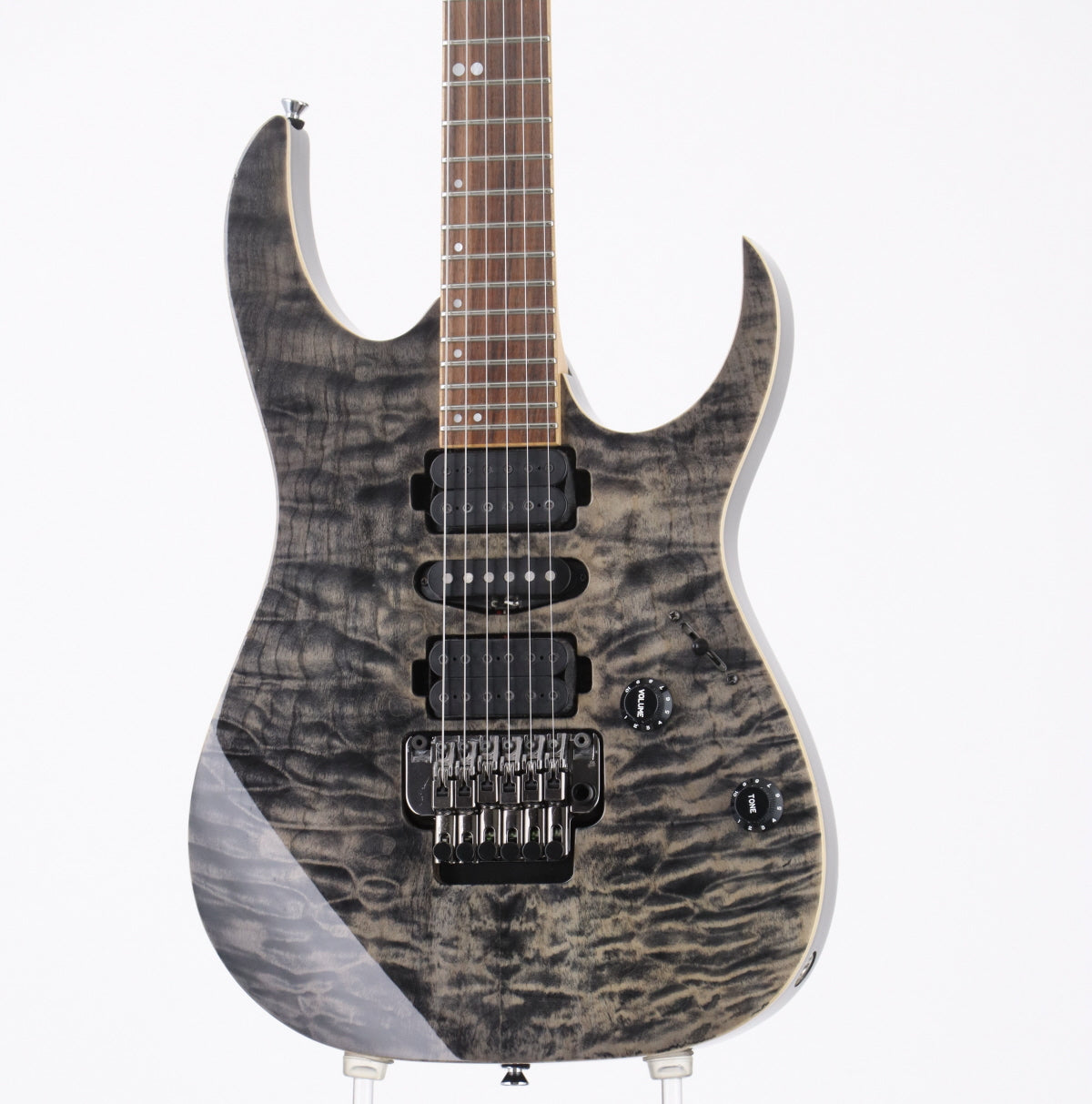 [SN K0014B] USED Ibanez / RG870QMZ BI Black Ice [09]