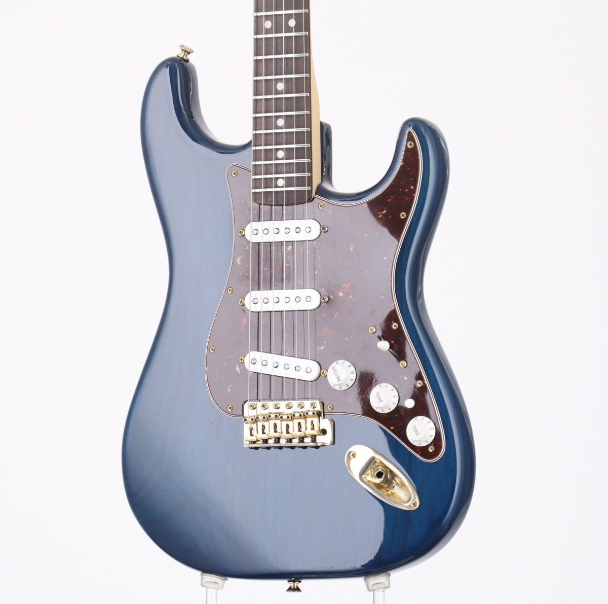 [SN MX13125859] USED Fender / Deluxe Players Stratocaster Sapphire Blue Transparent [06]