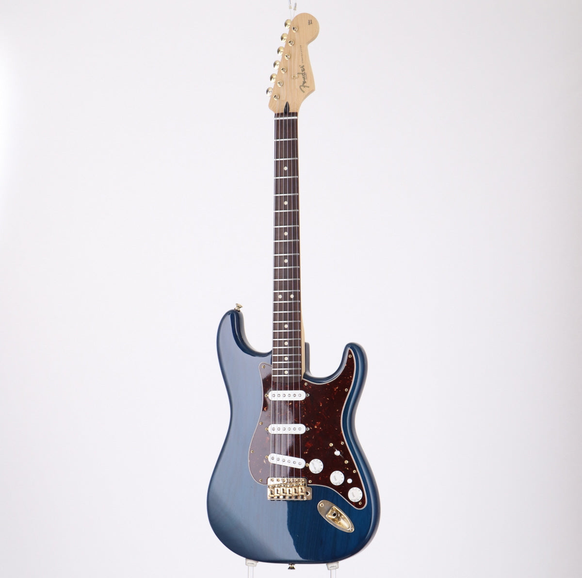 [SN MX13125859] USED Fender / Deluxe Players Stratocaster Sapphire Blue Transparent [06]