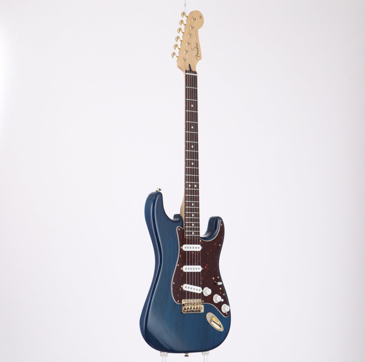 [SN MX13125859] USED Fender / Deluxe Players Stratocaster Sapphire Blue Transparent [06]