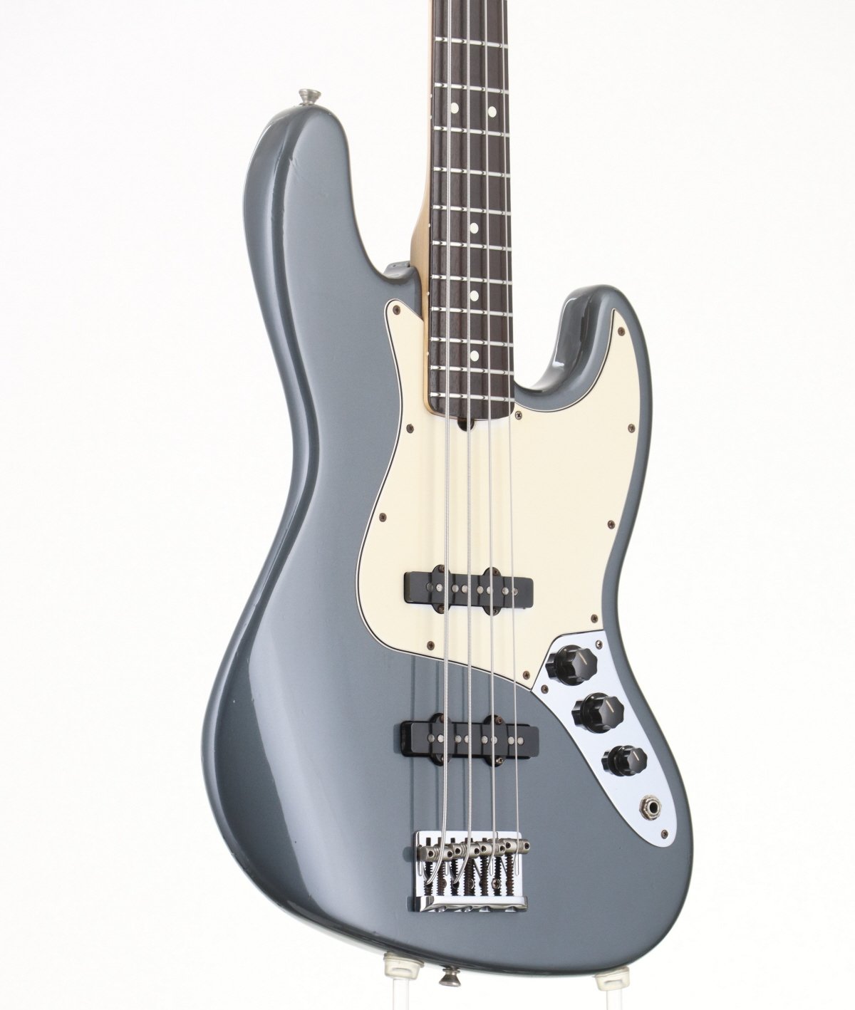 [SN Z8095439] USED FENDER USA / American Standard Jazz Bass Charcoal Frost Metallic [05]