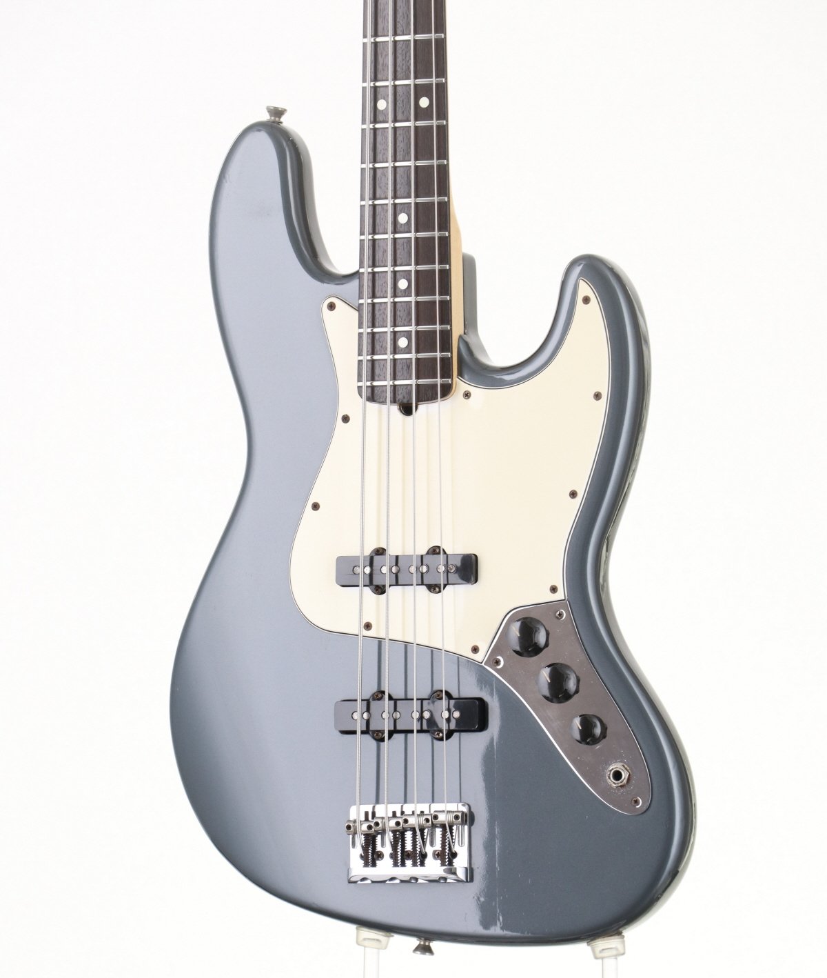 [SN Z8095439] USED FENDER USA / American Standard Jazz Bass Charcoal Frost Metallic [05]