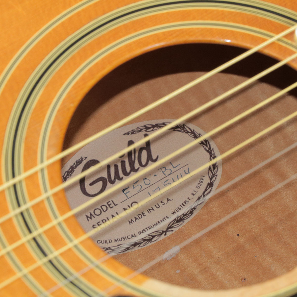 [SN 175414] USED GUILD / F50 BL [03]