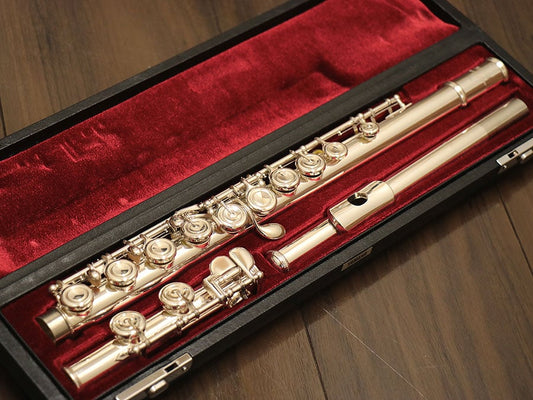 [SN 011197] USED YAMAHA / Yamaha YFL-351S Lip Silver Flute [10]