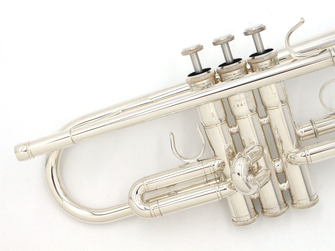 [SN D04153] USED YAMAHA / Trumpet YTR-4335GSII Silver plated finish Made in Japan [09]