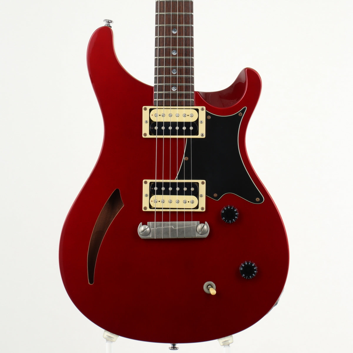 [SN H06226] USED Paul Reed Smith (PRS) / SE Custom 22 Semi-Hollow Metallic Red [12]