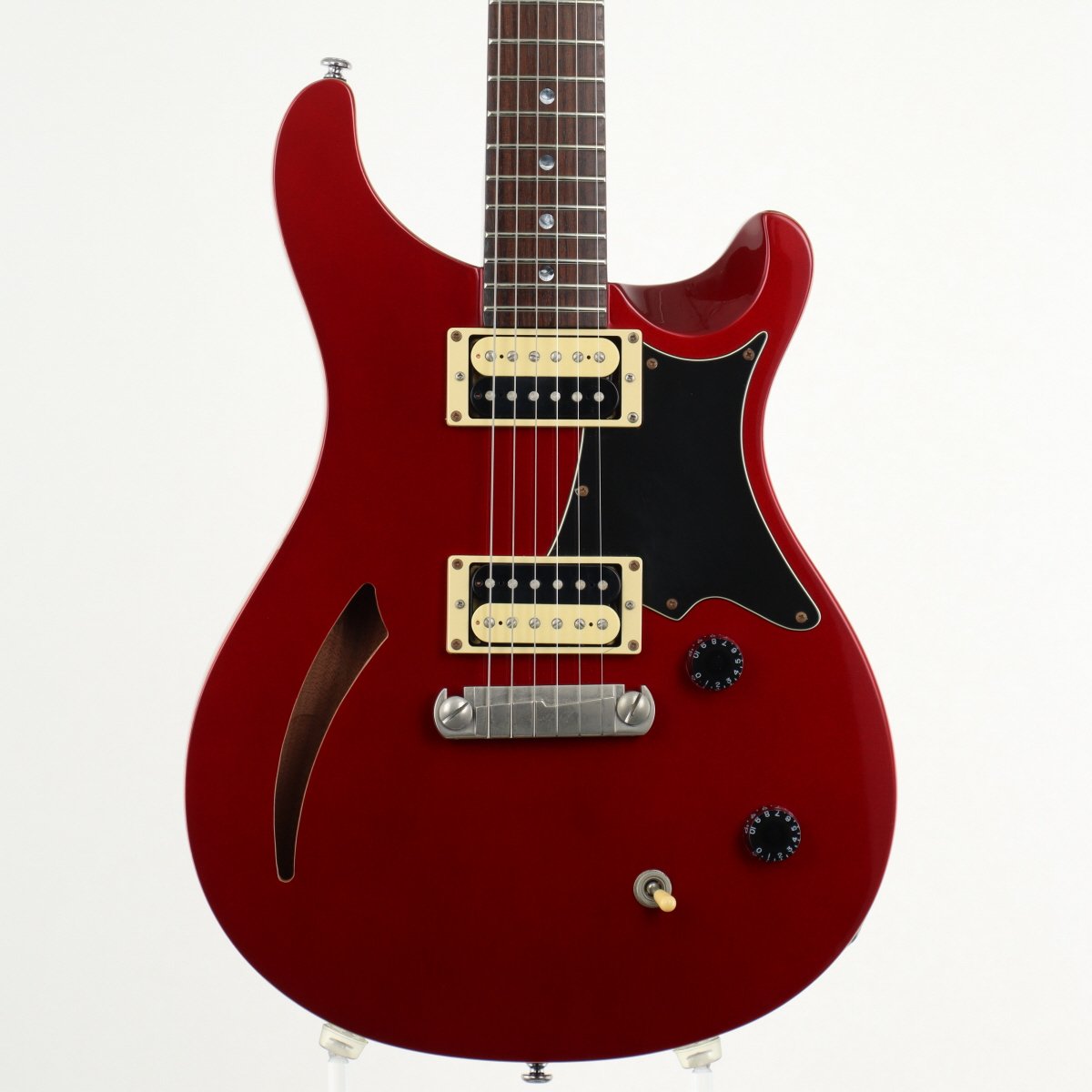 [SN H06226] USED Paul Reed Smith (PRS) / SE Custom 22 Semi-Hollow Metallic Red [12]