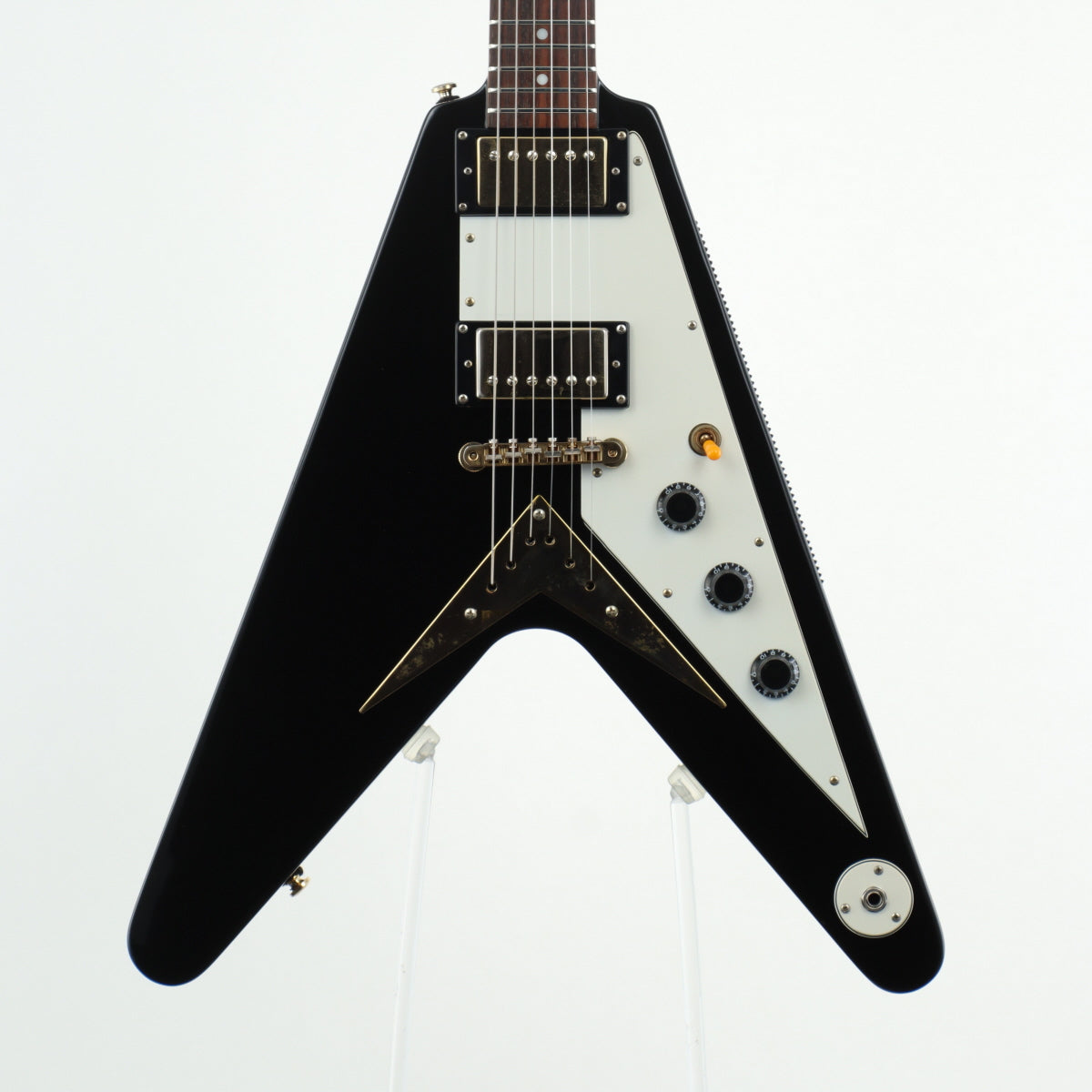 [SN 1008202274] USED Epiphone / 1958 Korina Flying V Ebony [12]