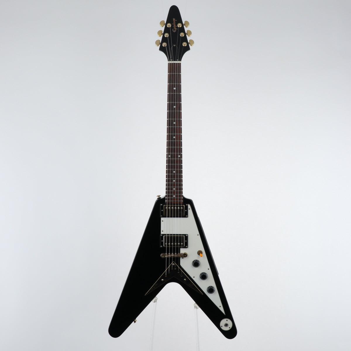 [SN 1008202274] USED Epiphone / 1958 Korina Flying V Ebony [12]