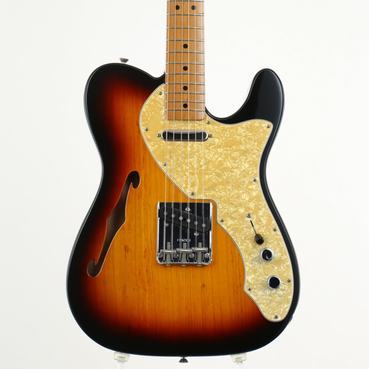 [SN MZ4191459] USED Fender Mexico / Classic 69 Telecaster Thinline 2004 3-Color Sunburst [12]