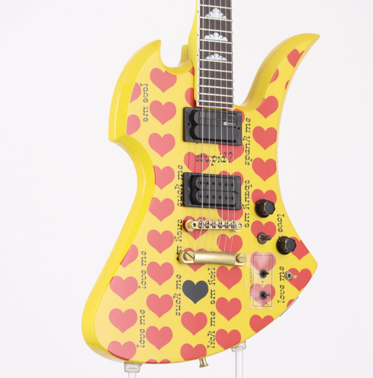 USED BURNY / MG-145S Heart Yellow hide Model [10]