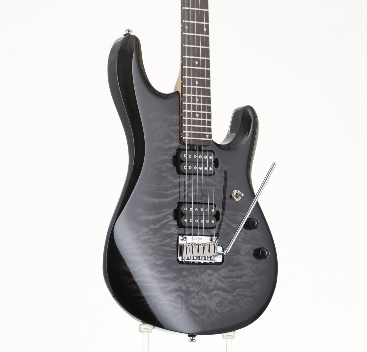 [SN SG22257] USED Sterling by MUSIC MAN / JP100 John Petrucci Model Transparent Black [3.50kg] John Petrucci [08]