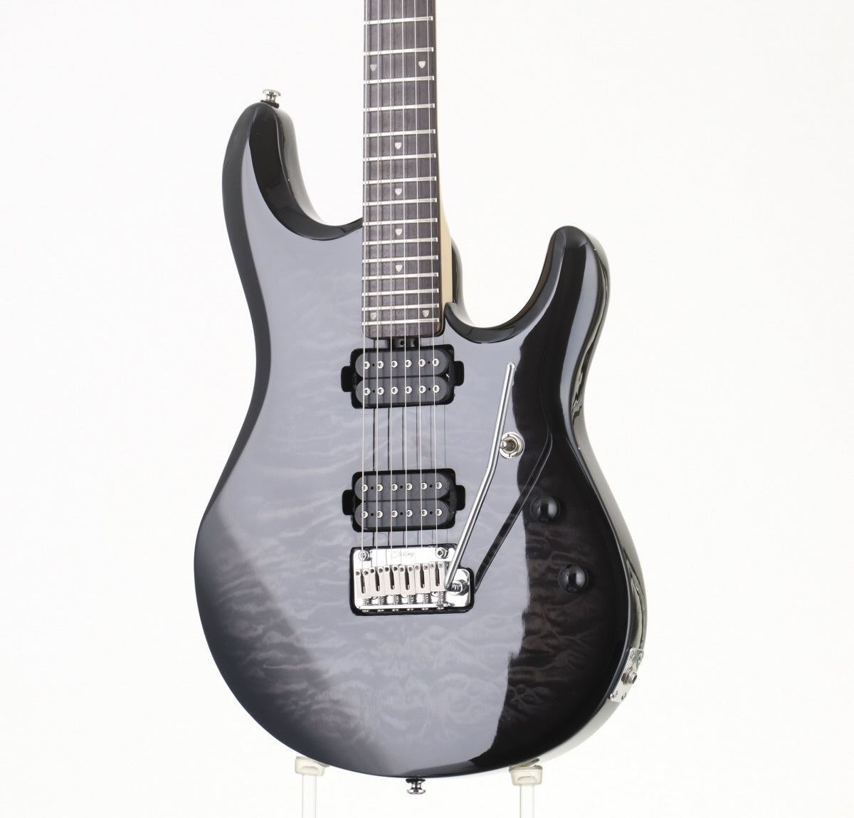 [SN SG22257] USED Sterling by MUSIC MAN / JP100 John Petrucci Model Transparent Black [3.50kg] John Petrucci [08]