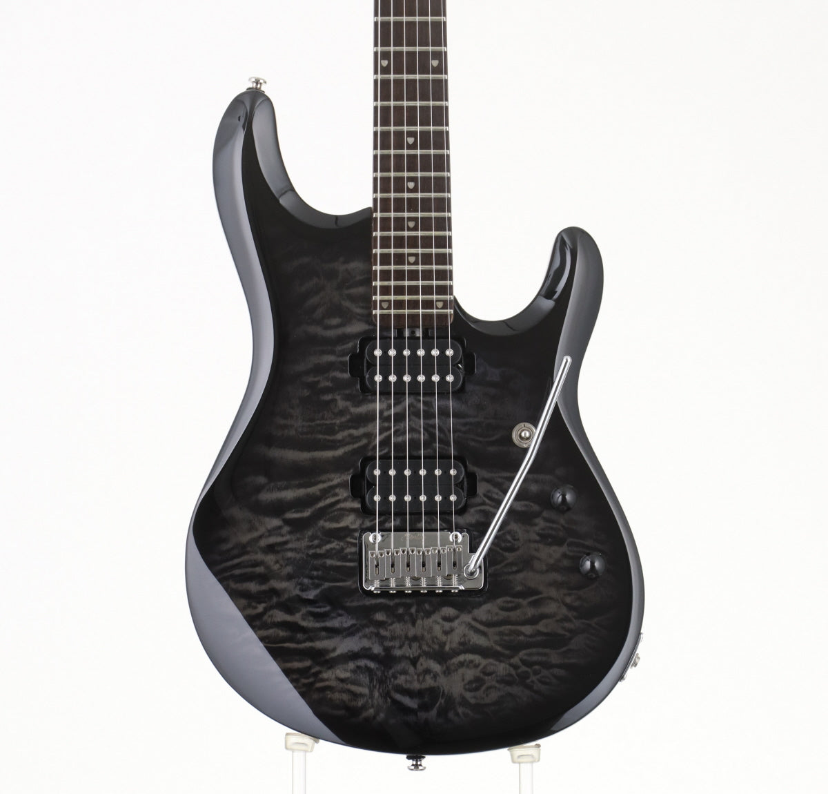 [SN SG22257] USED Sterling by MUSIC MAN / JP100 John Petrucci Model Transparent Black [3.50kg] John Petrucci [08]