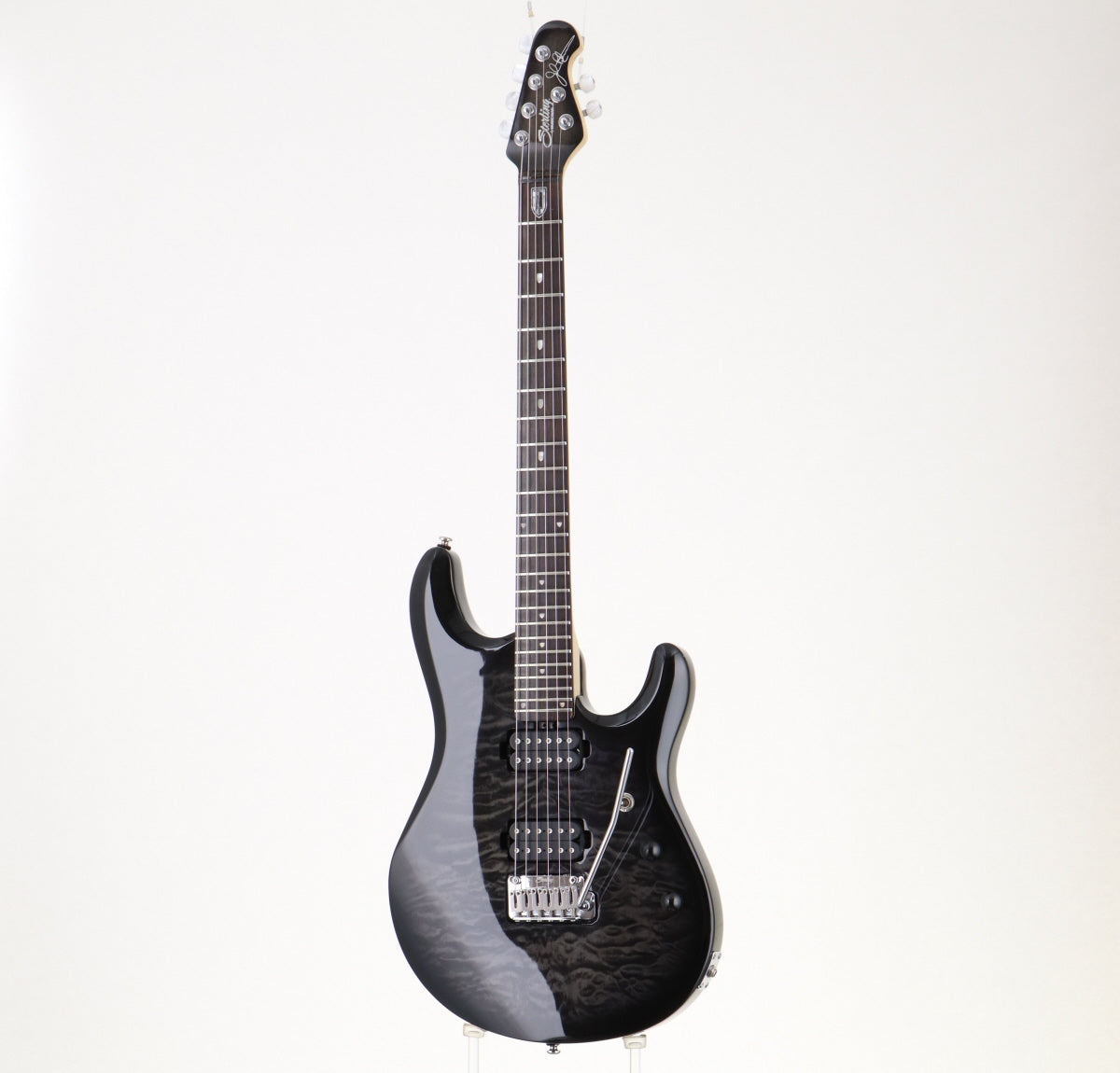 [SN SG22257] USED Sterling by MUSIC MAN / JP100 John Petrucci Model Transparent Black [3.50kg] John Petrucci [08]