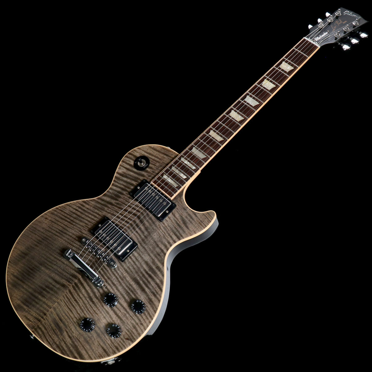 [SN 103310687] USED Gibson USA / Chad Kroeger Signature Blackwater Les Paul Trans Black [2011/3.98kg] Gibson [08]