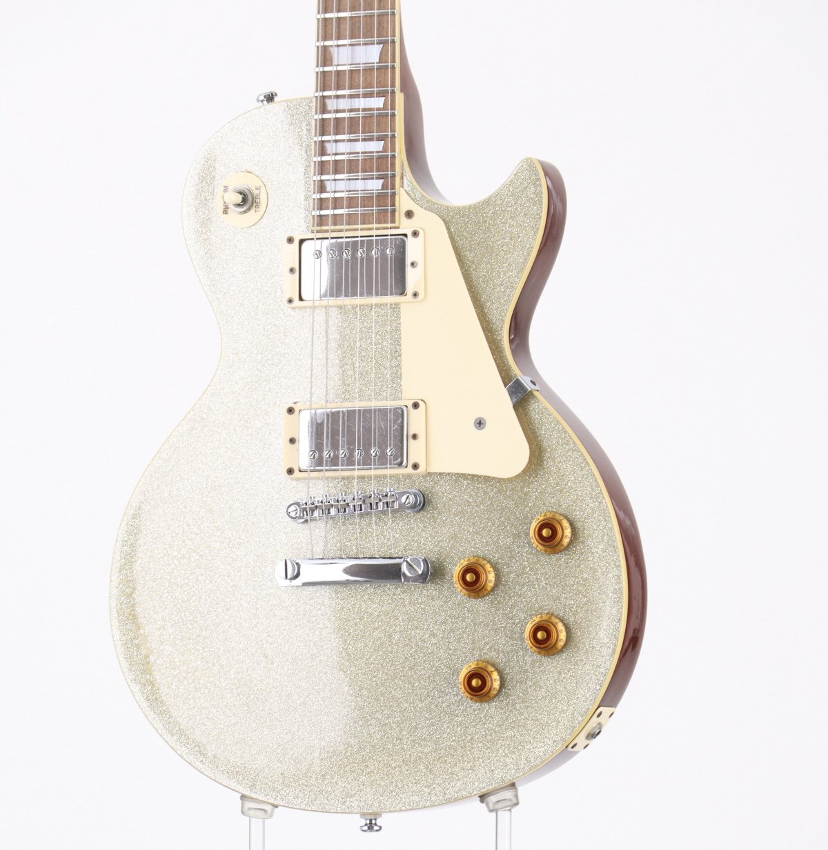 USED EPIPHONE / Limited Edition Les Paul Silver Sparkle [10]