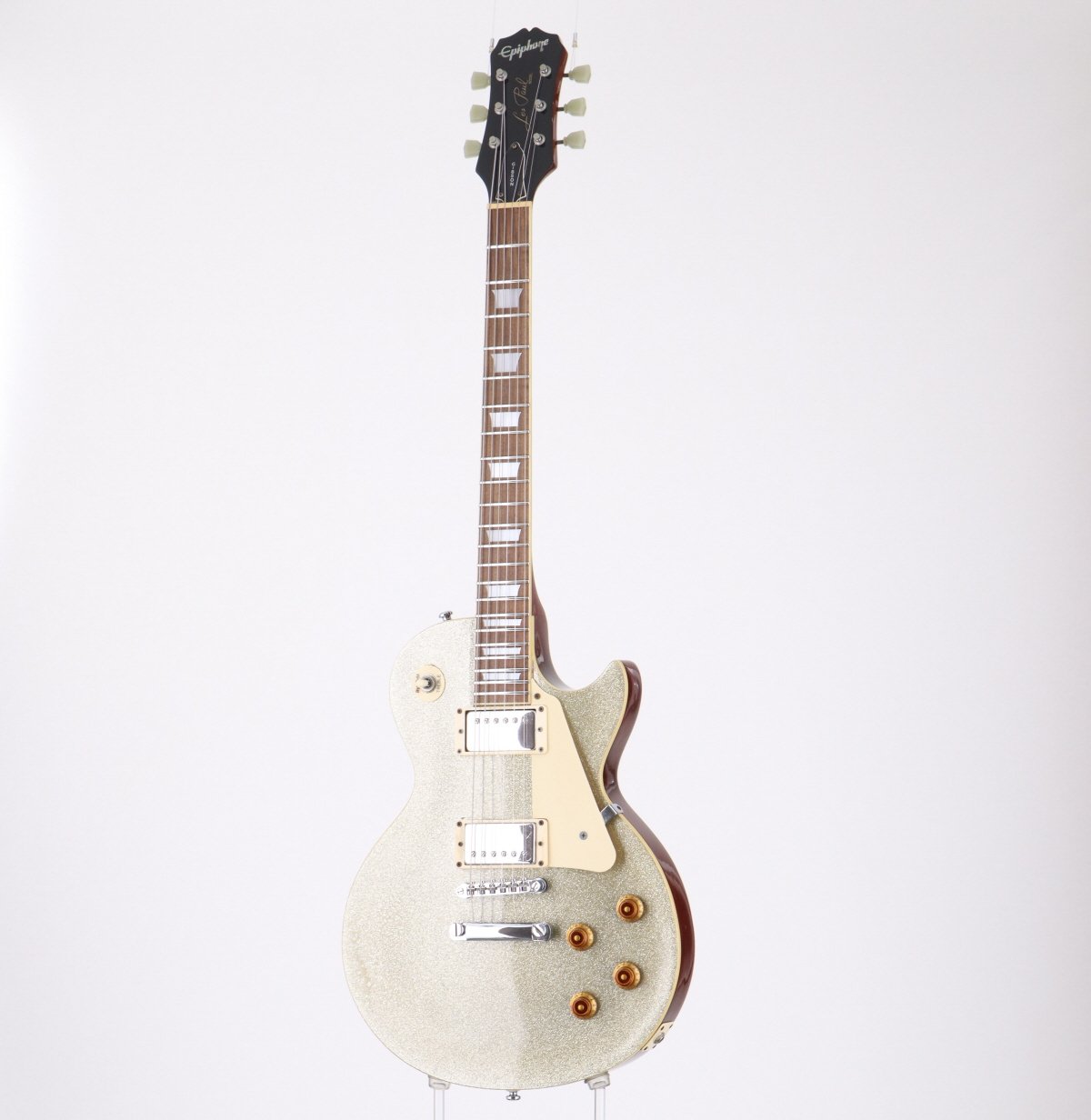 USED EPIPHONE / Limited Edition Les Paul Silver Sparkle [10]