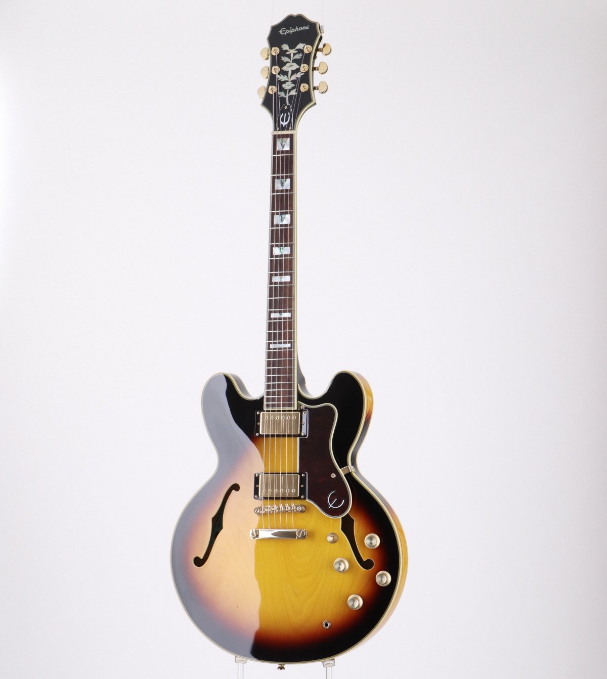 [SN 21121527697] USED Epiphone / Sheraton II Pro Vintage Sunburst Epiphone [4.23kg / made in 2021] Electric Guitar Semi-Aco [08]