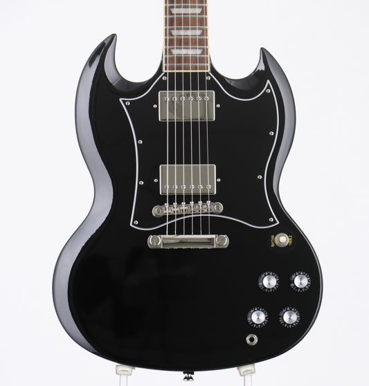 [SN 20051530201] USED Epiphone / Inspired by Gibson SG Standard Ebony [06]